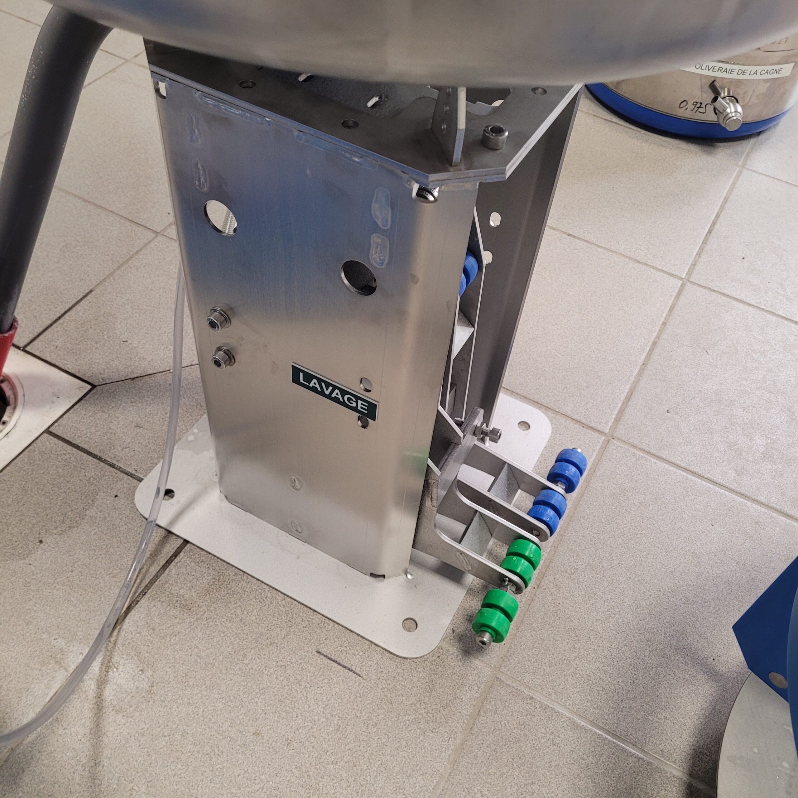 Détail du mécanisme du système WTB 5V DCI