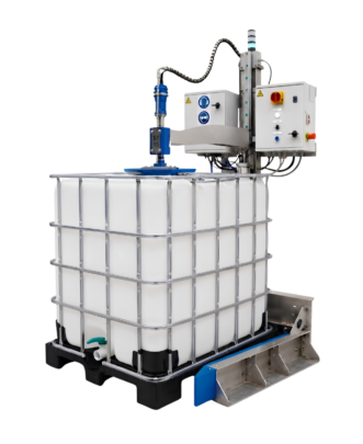 Station de lavage WMH-26 pour cuves IBC / GRV