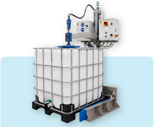Station de lavage WMH-26 avec une cuve IBC